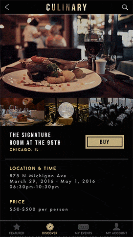 Viewing an Experience