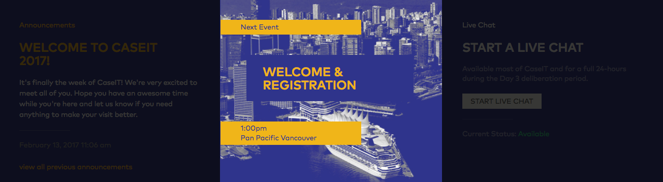 Schedule Tile on Dashboard